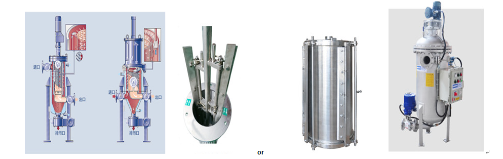 Im&aacute;genes de filtro de raspador autm&aacute;tico