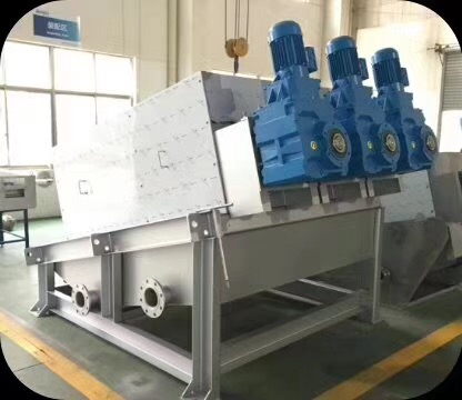 Deshidrator de lodo de prensa de tornillo