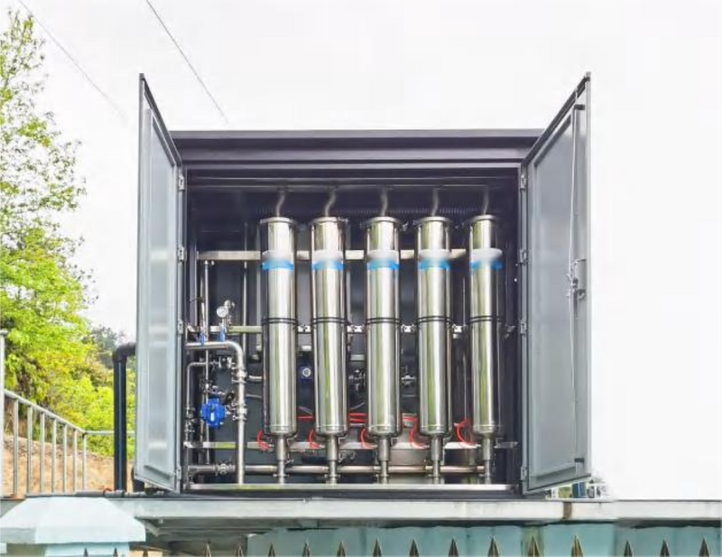 Sistema de tratamiento de agua microeléctrico UF
