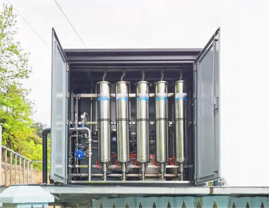 Sistema de tratamiento de agua microeléctrico UF